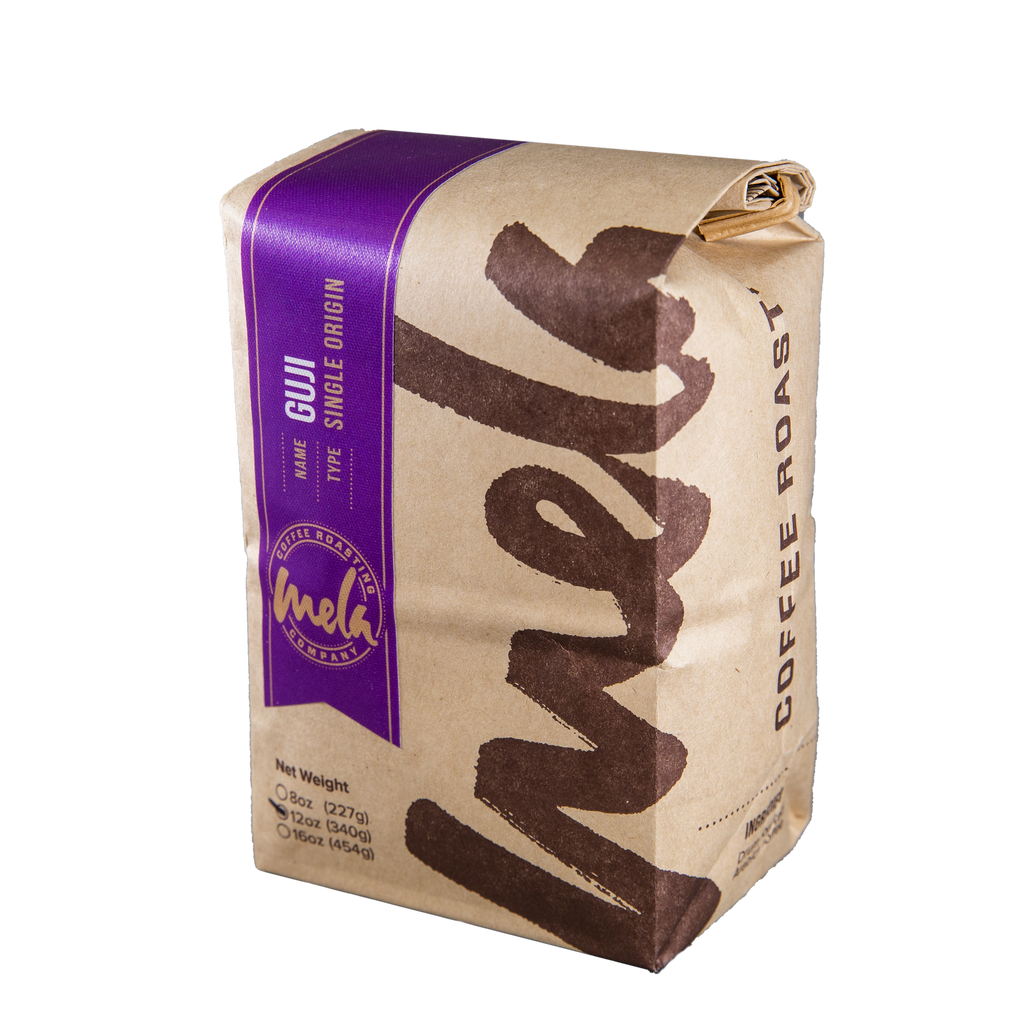 Guji Single Origin Bag of Whole Bean Mela Coffee