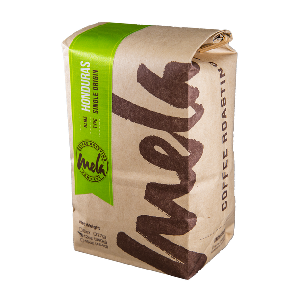 Honduras Single Origin Bag of Whole Bean Mela Coffee