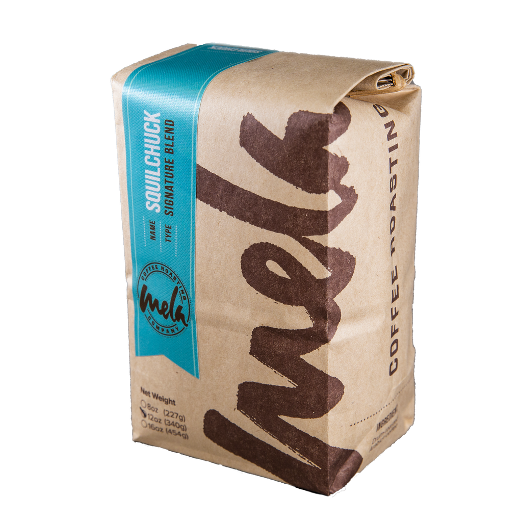 Squilchuck Signature Blend Bag of Whole Bean Mela Coffee